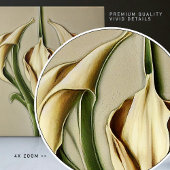 Art Deco lilly Wall Deco Art Nouveau Fliese