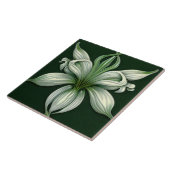 Art Deco Lilly Wine Deco Kunst, Dichtung und Keram Fliese (Seite)