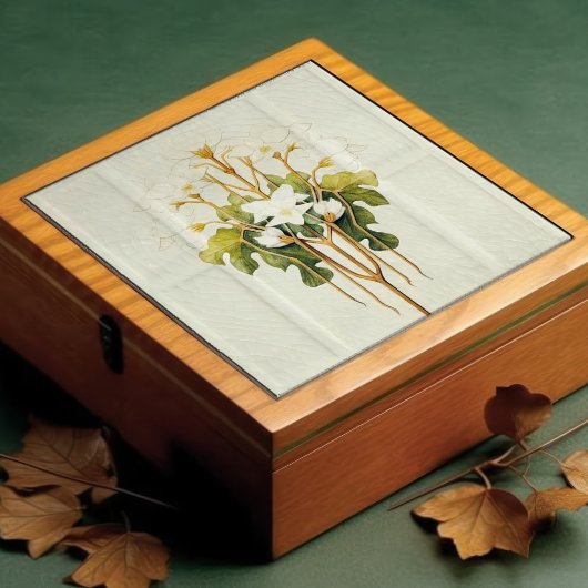 Art Deco Lilly Wine Deco Kunst, Dichtung und Keram Fliese