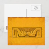 ART DECO LINE Architektur- Postkarte (Vorne/Hinten)
