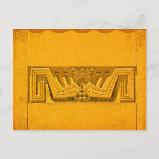 ART DECO LINE Architektur- Postkarte (Vorderseite)