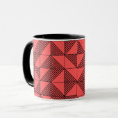 Art Deco Lines  Tasse (Vorderseite Links)