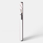 Art Deco Linien iPhone Hülle (Linke Seite)