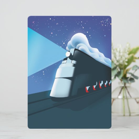 Art Deco Locomotive (Stehend Vorderseite)