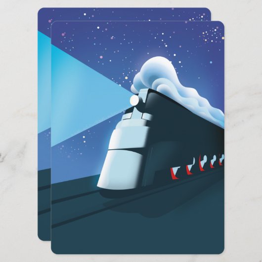 Art Deco Locomotive (Vorne/Hinten)