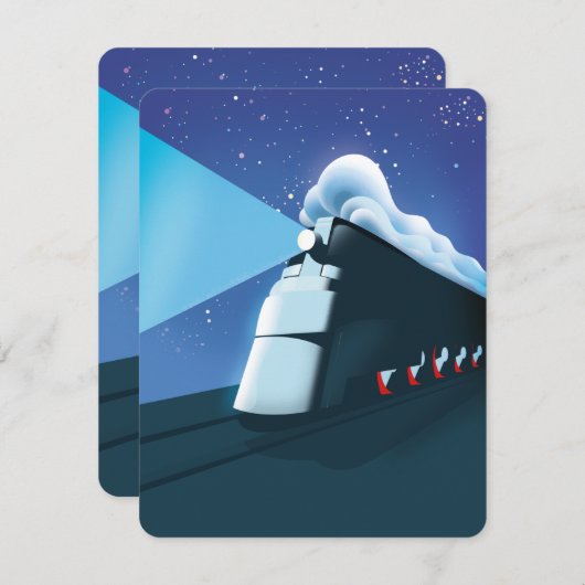 Art Deco Locomotive (Vorne/Hinten)