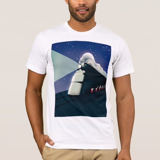 Art Deco Locomotive T-Shirt (Vorderseite)