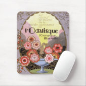 Art Deco l'Odalisque Parfüm Label Mousepad (Mit Mouse)