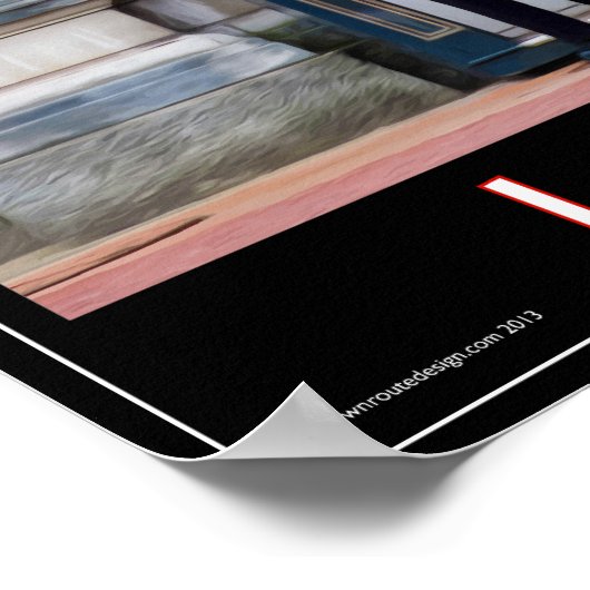 Art Deco London Poster (Ecke)