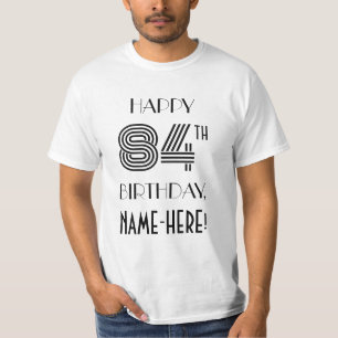 Art Deco  Look 84. Geburtstagsparty Shirt