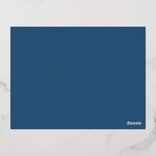 Art Deco Lotus Gold Wedding Details Karte (Rückseite)