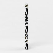 Art-Deco-Lüftermuster - Schwarz-Weiß Case-Mate iPhone Hülle (Hinten/Rechts)