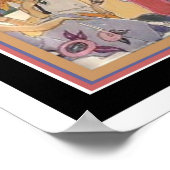 Art Deco Lux 1920 und Print 16 x 20 Poster (Ecke)