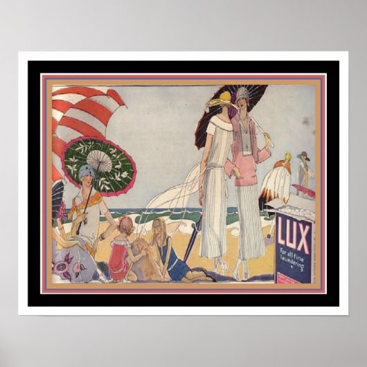 Art Deco Lux 1920 und Print 16 x 20 Poster (Vorne)