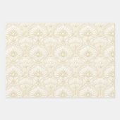 Art Deco Luxe Wrapping Paper Set Geschenkpapier Set (Vorderseite 3)
