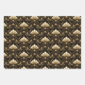 Art Deco Luxus-Geschenkpapier-Set Geschenkpapier Set (Vorderseite 2)