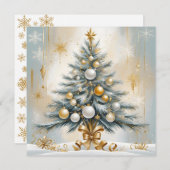 Art Deco Luxus Weihnachten (Vorne/Hinten)