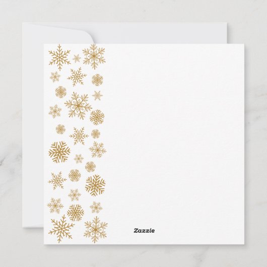 Art Deco Luxus Weihnachten (Rückseite)