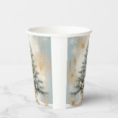 Art Deco Luxus Weihnachten Pappbecher (Rechts)