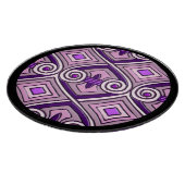Art Deco macht Persia (helle Purples) Charcuterie Schneidebrett (Ecke)