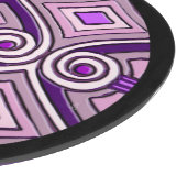 Art Deco macht Persia (helle Purples) Charcuterie Schneidebrett (Ecke)
