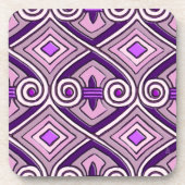 Art Deco macht Persia (helle Purples) Untersetzer (Vorderseite)