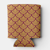 Art Déco Magenta Magenta Dosenkühler (Rückseite)