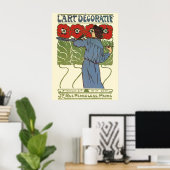Art Déco Malerei Poster (Heimbüro)