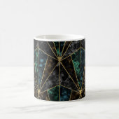 Art-Deco-Marmor: Malachite Luxury Kaffeetasse (Mittel)