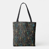 Art-Deco-Marmor: Malachite Luxury Tasche (Rückseite)