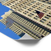 Art Deco Masterpiece, The Wrigley Gebäude Poster (Ecke)