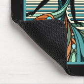 Art Deco-Mauspad Mousepad (Ecke)