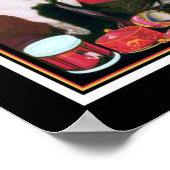 Art Deco Mavis Perfume Ad Poster (Ecke)