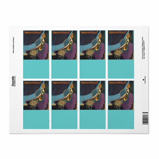 Art Deco Mavis Perfume Werbung (Vorne)