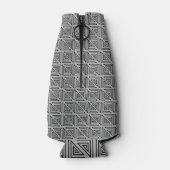 Art Deco Mazes Flaschenkühler (Rückseite)