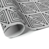 Art Deco Mazes Geschenkpapier (Rolleneckpunkt)