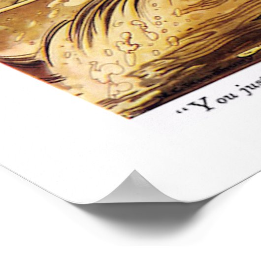 Art Deco McCallum Strusiery Poster (Ecke)