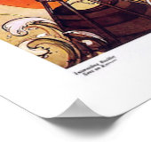 Art Deco McCallum Strusiery Poster (Ecke)