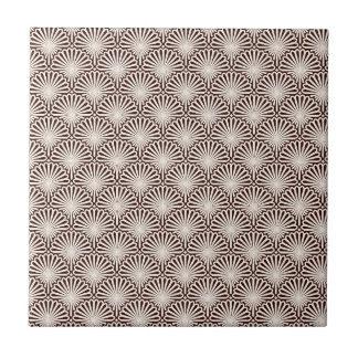 Art Deco Meeresmuscheln Fliese