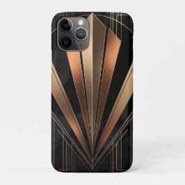 Art Deco Metallic Geometric Elegance Case-Mate iPhone Hülle