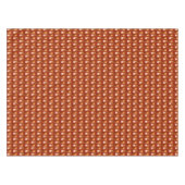 Art Deco Metallic Geometric - Kupfer und Rost Tischdecke (Vorderseite (Horizontal))