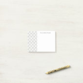 Art Deco Mini Stars Personalisierte Hinweise Post-it Klebezettel (Auf Schreibtisch)