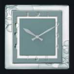 Art Deco Mint Quadratische Wanduhr<br><div class="desc">Großartiges Uhrendesign. Du wirst es wie andere Liebe bekommen. Sie können dieses Design auch für andere Produkte verwenden,  die Sie mögen,  oder Ihren Text anpassen und hinzufügen. Folgen Sie mir für mehr. Vielen Dank. Ich wünsche Ihnen einen schönen Tag.</div>