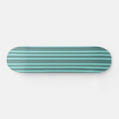 Art Deco mintgrüne Bedingungen Skateboard (Horizontal)