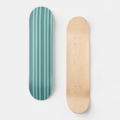 Art Deco mintgrüne Bedingungen Skateboard (Vorderseite)