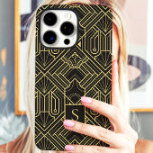 Art Deco Monogramm Case-Mate iPhone Hülle