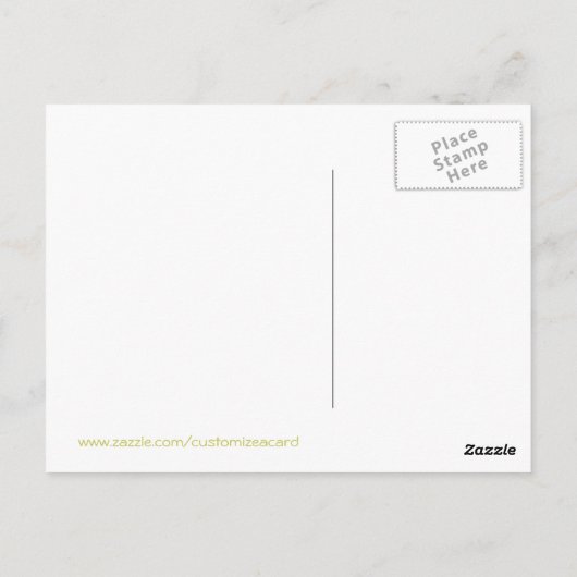 Art Deco Monogrammatikalische Postkarten (Rückseite)