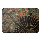 Art Deco Moody Fan Badematte (Vorderseite)