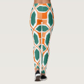 Art Deco Mosaic Leggings (Rückseite)
