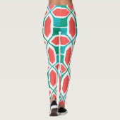Art Deco Mosaic Leggings (Rückseite)